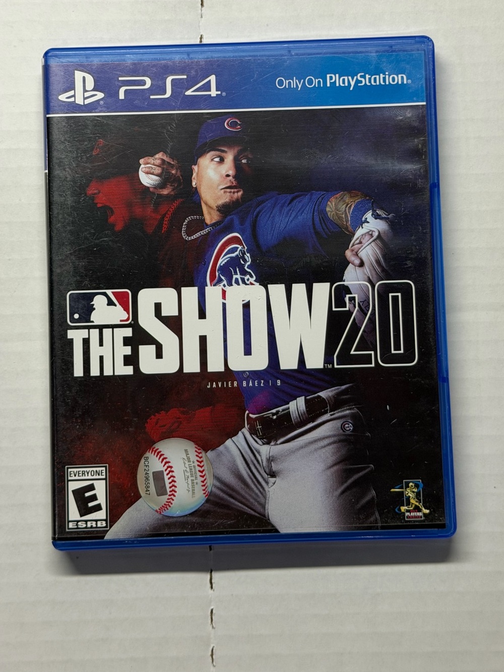 MLB The Show 20 PS4 PlayStation 4 2020 CIB Tested Javier Baez Baseball